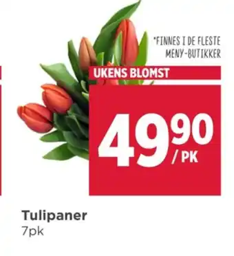 Meny Ukjent bukett tilbud