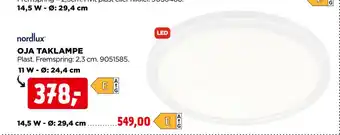 jem & fix OJA TAKLAMPE tilbud