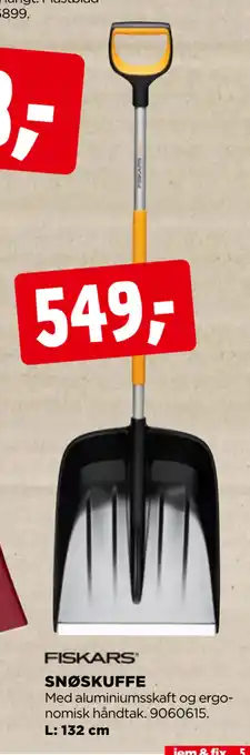 jem & fix SNØSKUFFE tilbud