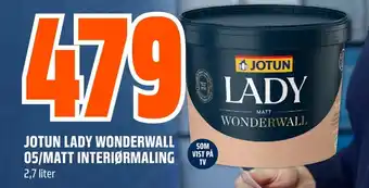 Coop Obs JOTUN LADY WONDERWALL 05/MATT INTERIØRMALING tilbud