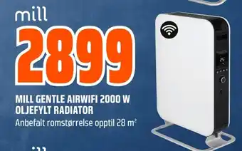 Coop Obs MILL GLASS WIFI GEN 3 600 W PANELOVN tilbud