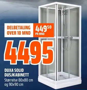 Coop Obs DUXA SOLID DUSJKABINETT tilbud
