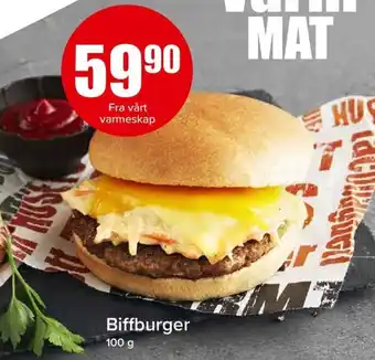 Eurospar Biffburger tilbud