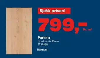 Maxbo Parkett tilbud