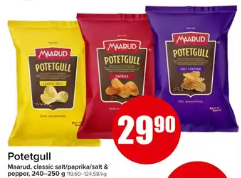 Spar Potetgull tilbud