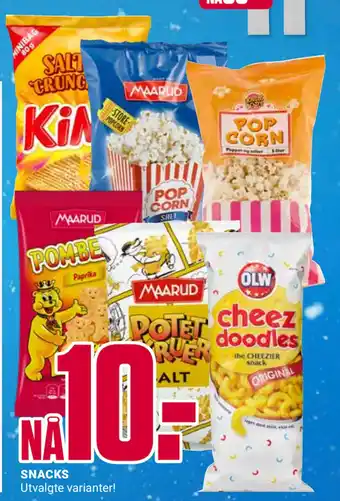 Europris SNACKS tilbud