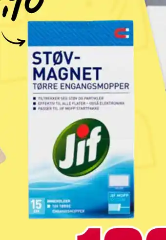 Europris Jif støvmagnet tilbud