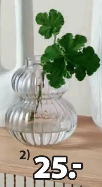 JYSK BUSTER VASE tilbud