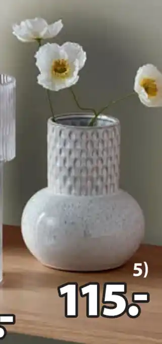 JYSK INGBERT VASE tilbud