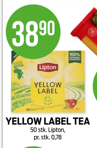 Kiwi YELLOW LABEL TEA tilbud
