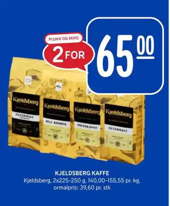 Rema 1000 KJELDSBERG KAFFE tilbud