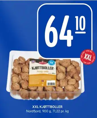 Rema 1000 XXL KJØTTBOLLER tilbud