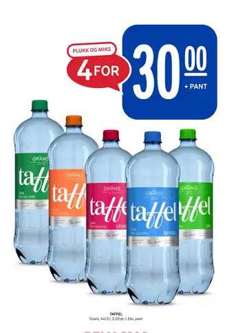 Rema 1000 TAFFEL tilbud