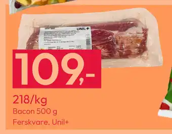 Gigaboks Bacon 500 g tilbud