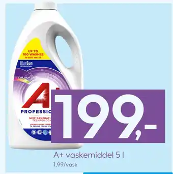 Gigaboks A+ vaskemiddel 5 l tilbud