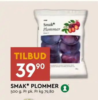 Coop Mega SMAK* PLOMMER tilbud