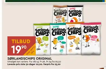 Coop Mega SØRLANDSCHIPS ORIGINAL tilbud