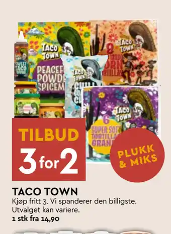 Coop Mega TACO TOWN tilbud