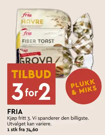 Coop Mega FRIA tilbud