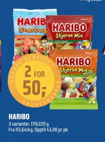 Coop Obs HARIBO tilbud