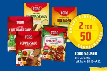 Coop Obs TORO SAUSER tilbud