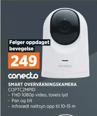 POWER SMART OVERVÅKNINGSKAMERA tilbud