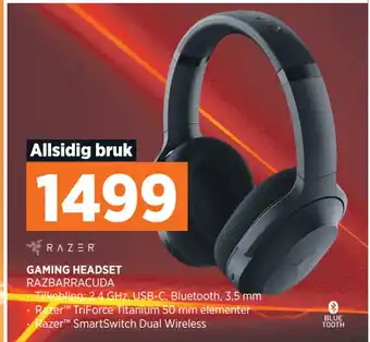 POWER GAMING HEADSET tilbud