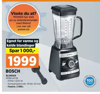 POWER BLENDER tilbud