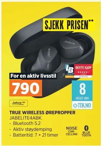 POWER TRUE WIRELESS ØREPROPPER tilbud