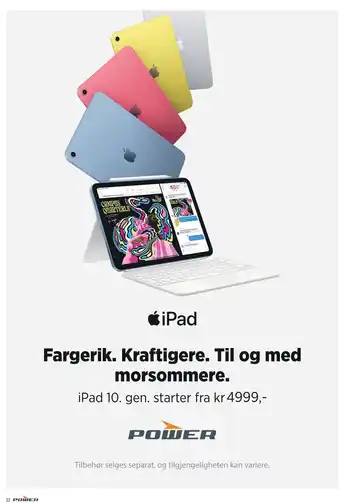 POWER iPad tilbud