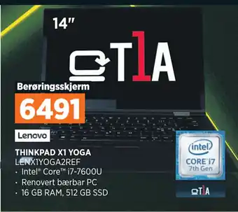 POWER THINKPAD X1 YOGA tilbud