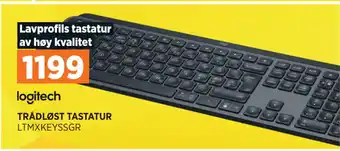 POWER TRÅDLØST TASTATUR tilbud