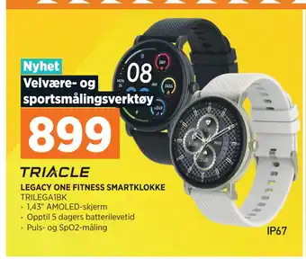 POWER LEGACY ONE FITNESS SMARTKLOKKE tilbud