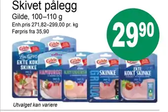 Joker Skivet pålegg tilbud