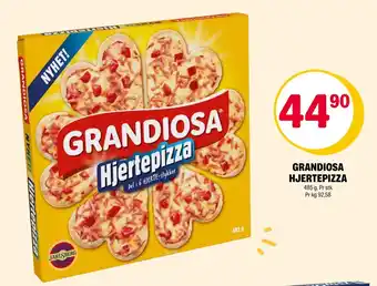 Coop Extra GRANDIOSA HJERTEPIZZA tilbud