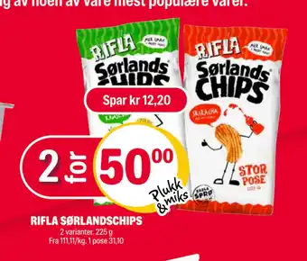 Coop Extra RIFLA SØRLANDSCHIPS tilbud