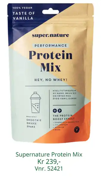 Sunkost Supernature Protein Mix tilbud