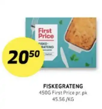 Bunnpris First price fiskeretter tilbud