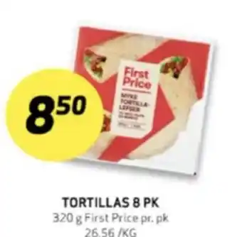Bunnpris First price tortillas tilbud
