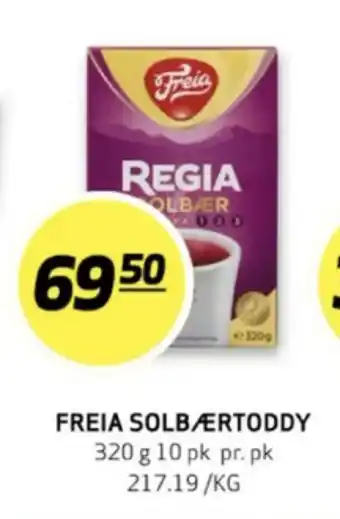 Bunnpris Freia toddy tilbud