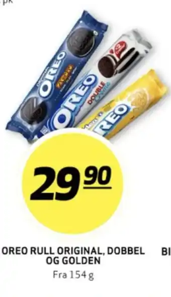 Bunnpris Oreo golden kjeks tilbud
