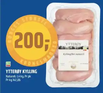Coop Obs Ytterøy kyllingfilet tilbud