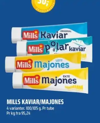 Coop Obs Mills kaviar tilbud