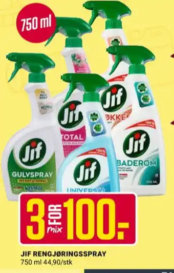 Europris Jif rengjøringsmiddel tilbud