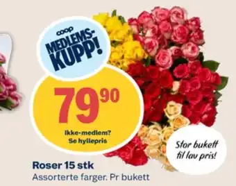 Coop Mega Ukjent bukett tilbud