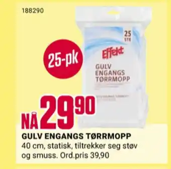 Europris Effekt moppklut tilbud