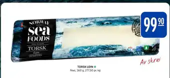 Rema 1000 Norway seefood torskeloin tilbud