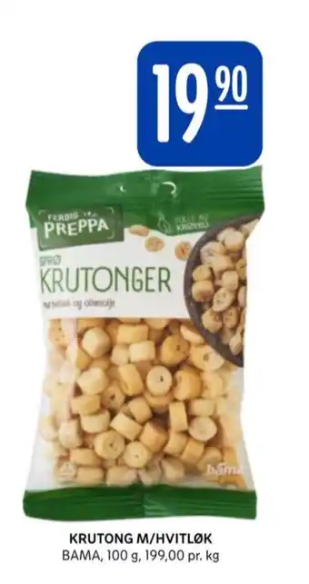Rema 1000 Bama krutonger tilbud