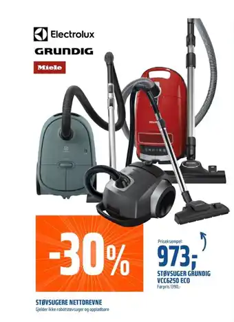 Coop Obs Grundig støvsuger tilbud