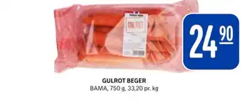 Rema 1000 Bama gulrøtter tilbud